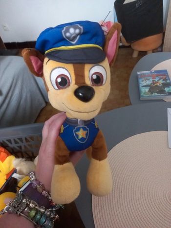 Peluche chase pat patrouille neuve