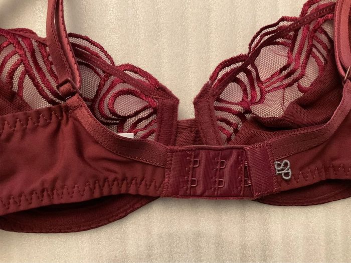 Soutien-gorge bordeaux Simone Pérèle neuf - photo numéro 5