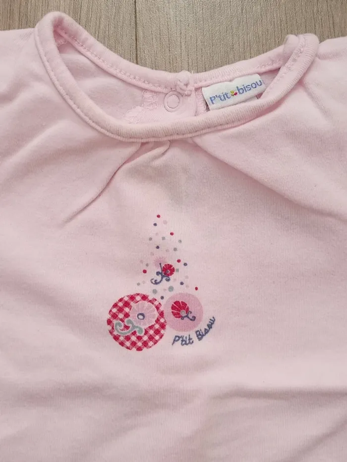 lot de 3 T-shirt MC 6M - photo numéro 7