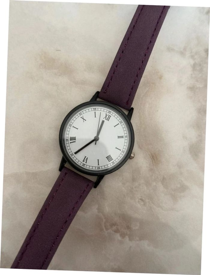 Montre violette