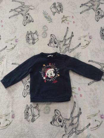 Pull de Noël Disney 36 mois
