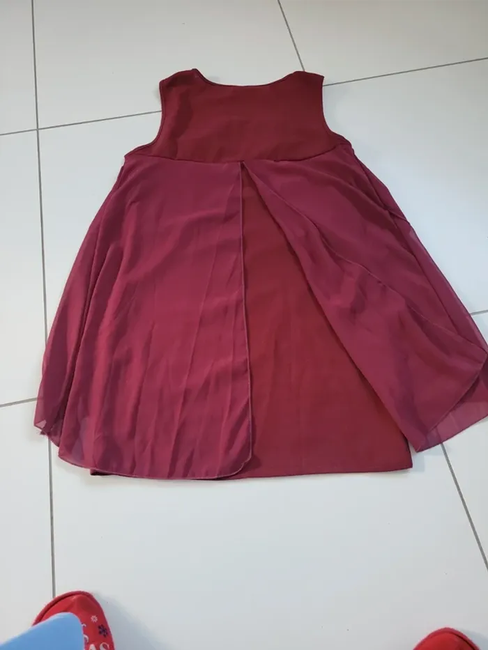 Robe bordeaux neuve - photo numéro 5