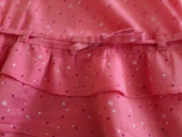 Tunique Corail imprimé de petits pois - photo numéro 4