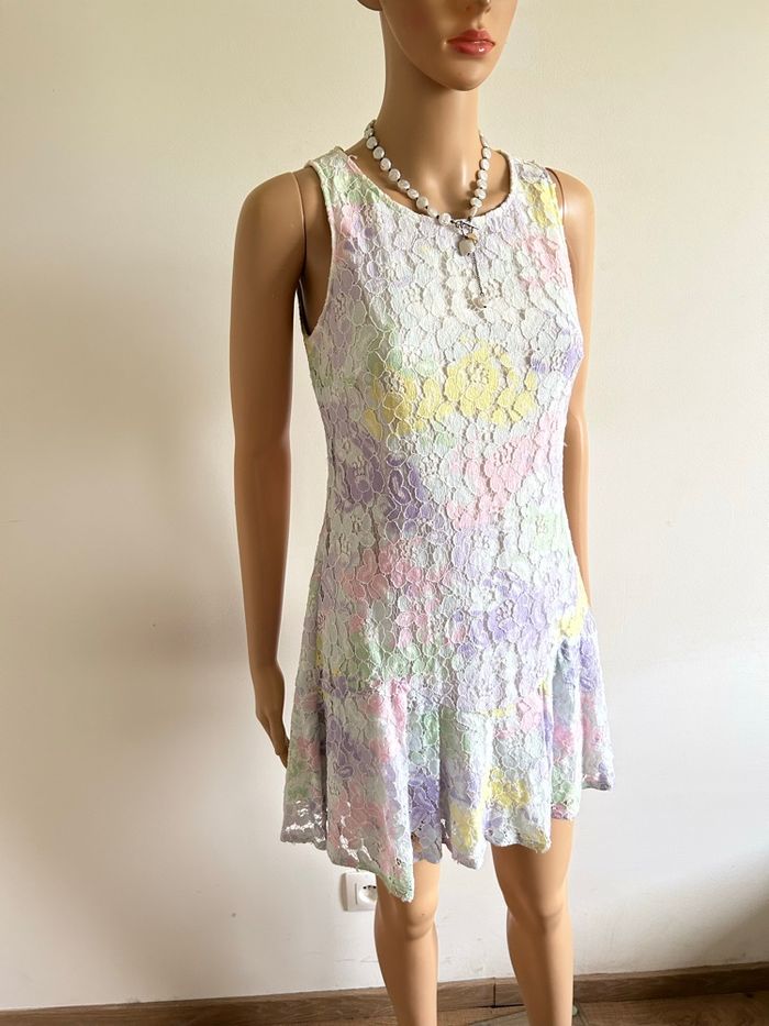 Robe multicolore sans manches Molly Bracken taille unique jamais portée (taille petit) - photo numéro 2