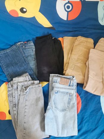 Lots de pantalons garçons 8ans