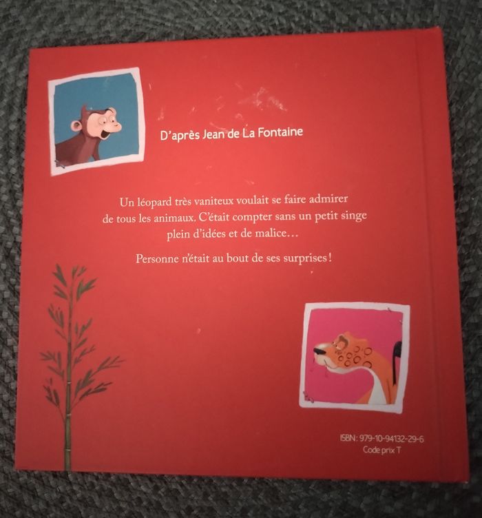 Livre "Le singe et le léopard" neuf - photo numéro 5