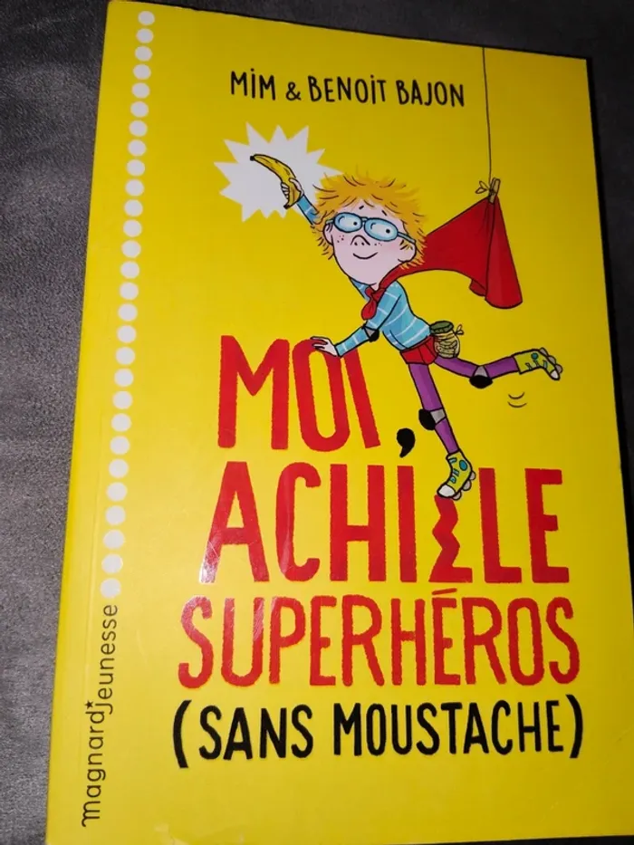 Moi Achille super héros (sans moustache)