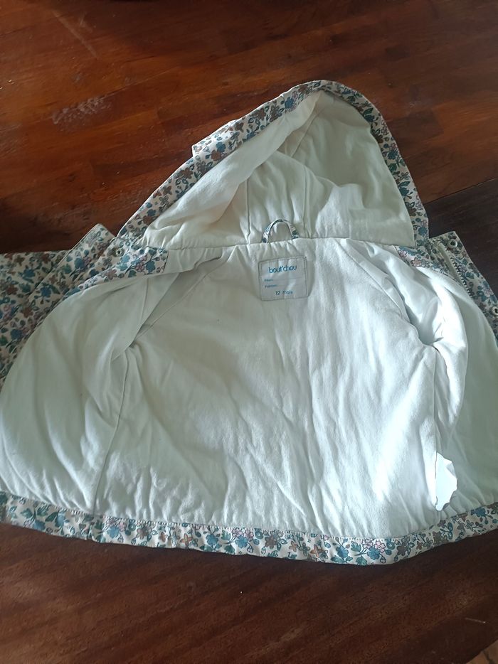 Imperméable à fleurs - fille 12 mois - photo numéro 3