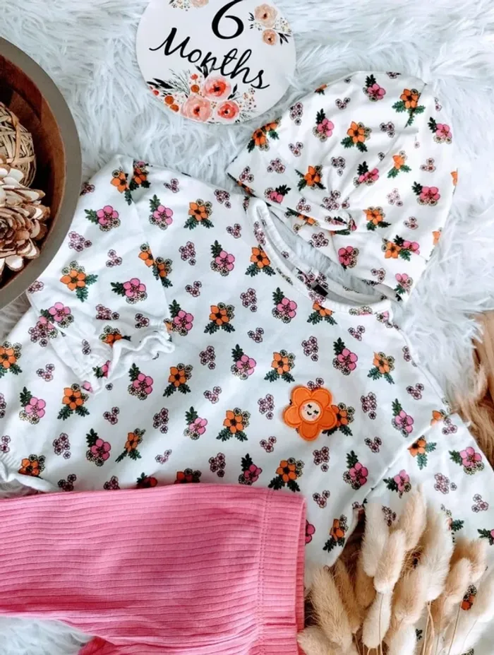 Ensemble complet 3 pièces Sergent major fille 6 mois 🎀 - photo numéro 4