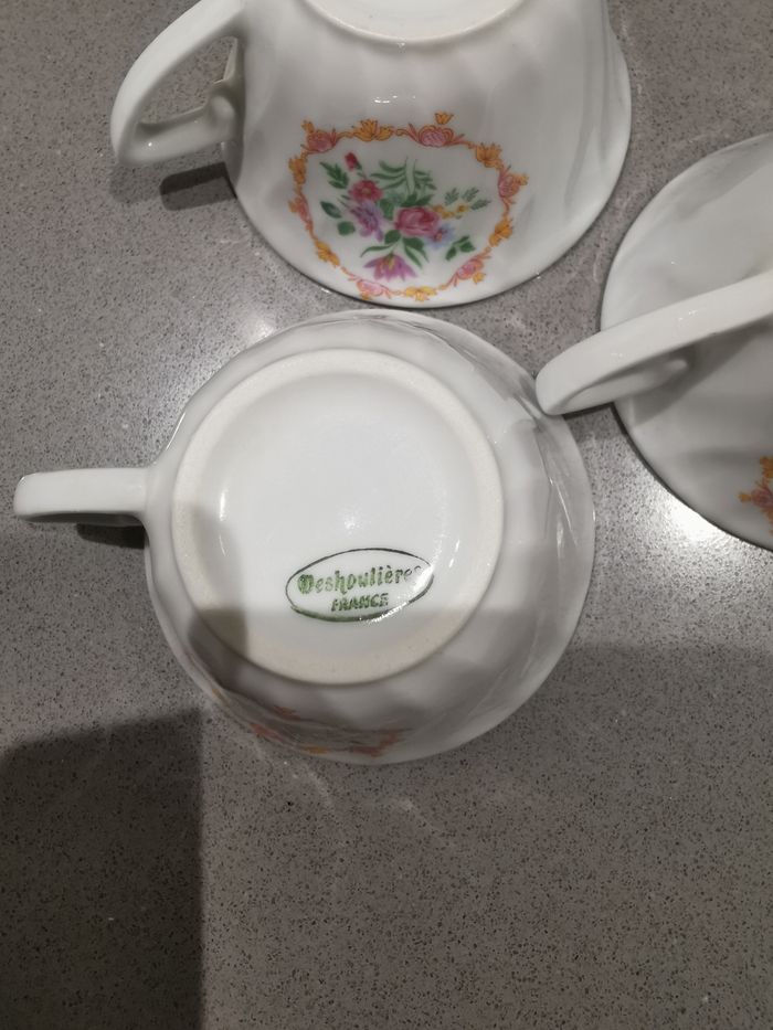Lot de 3 tasses à café deshoulières - photo numéro 6