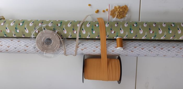 Coupon tissu coton EVUNDI BIO en 150 cm de large - photo numéro 4