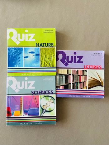 Lot livre quiz 