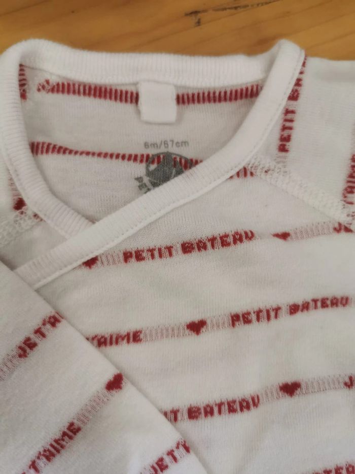 Ensemble Petit Bateau 6M - photo numéro 2