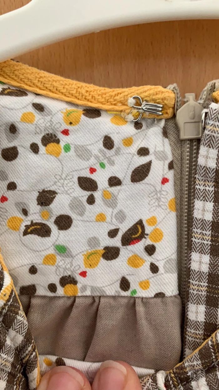 Robe style « rentrée des classes » 18 mois - photo numéro 5