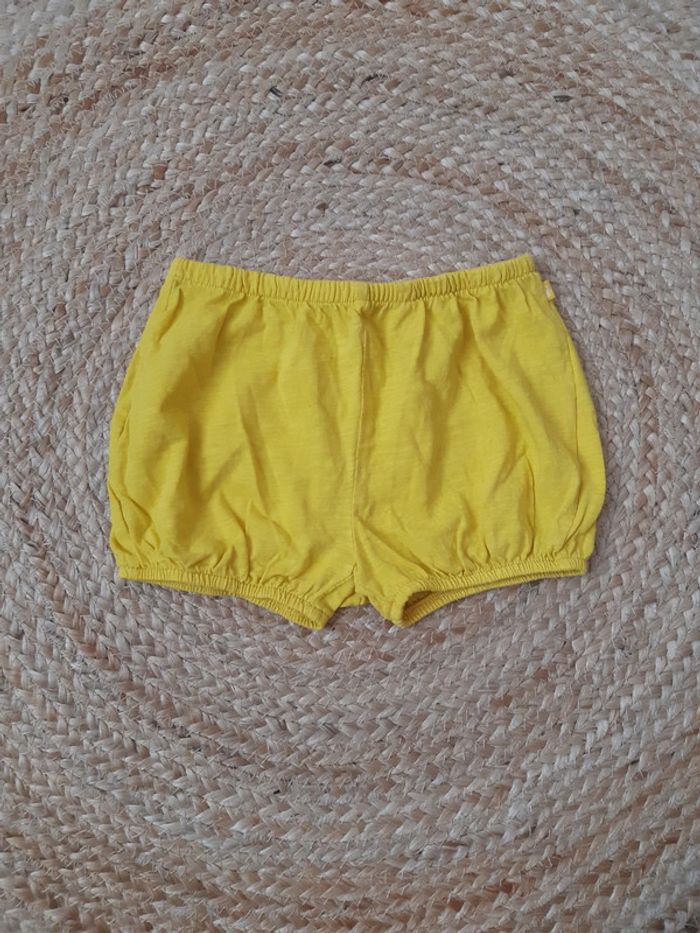 Short jaune Obaïbi 23 mois