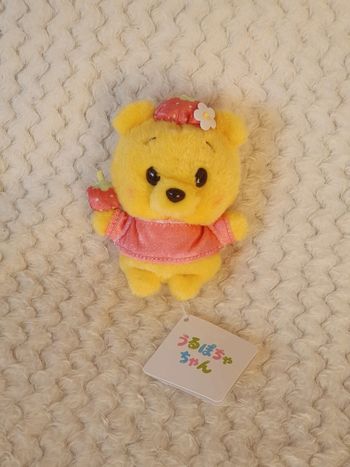 Petite peluche winnie l'ourson disney japon tokyo urupocha chan