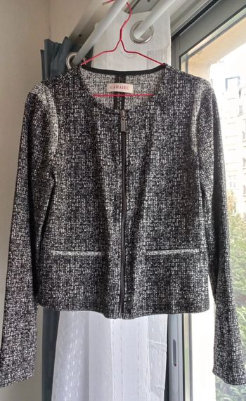Veste courte Camaieu grise