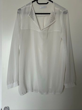Blouse blanche femme