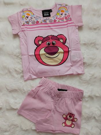 Pyjama été, pyjashort fille, Lotso, toy story, neuf, 4 ans