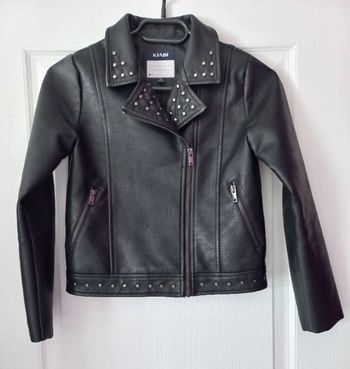 Veste style perfecto simili cuir