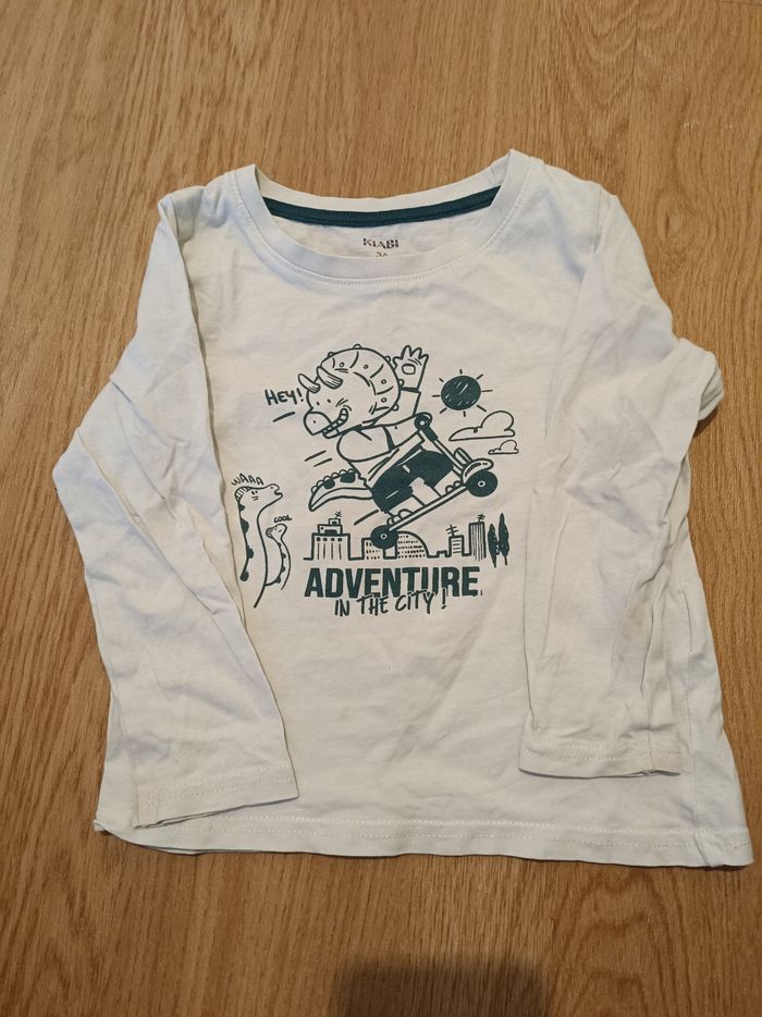 Tee-shirt manches longues Kiabi 3 ans