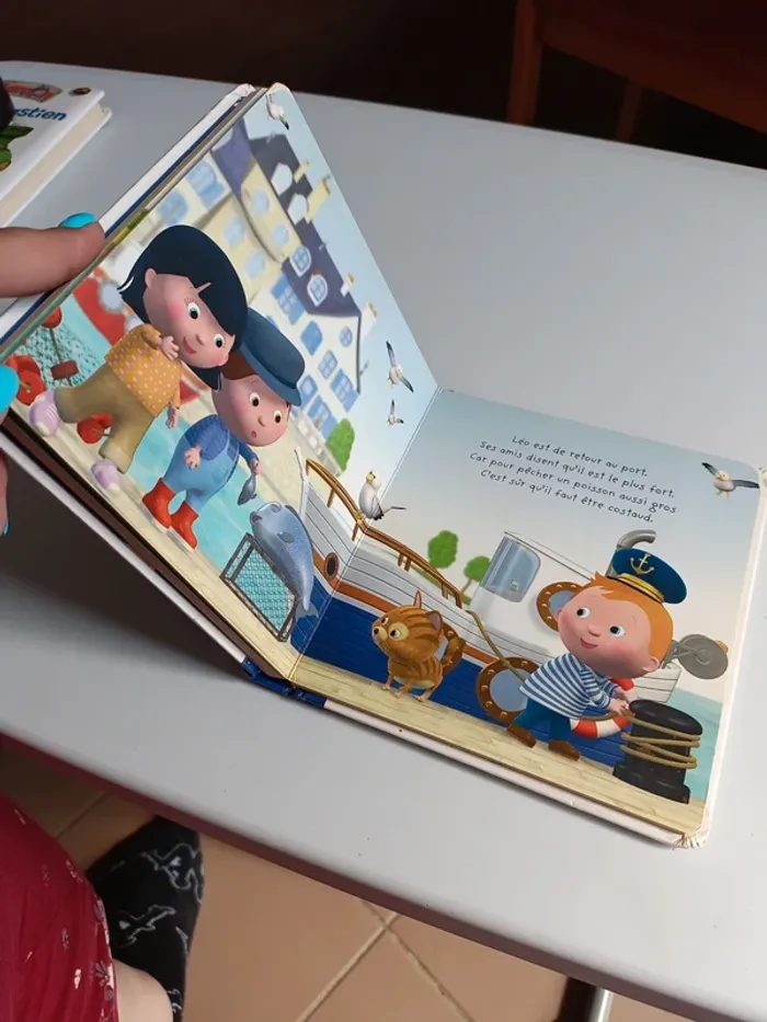 Livre petit garçon le bateau de Léo - photo numéro 6