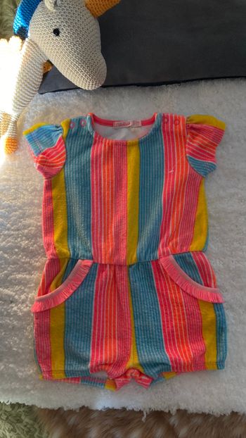 Combishort Billieblush 6 mois multicouleurs