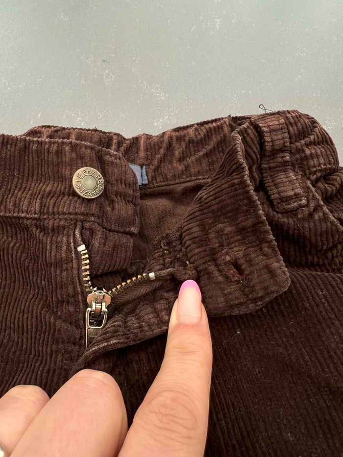 Short velours côtelé marron - photo numéro 2