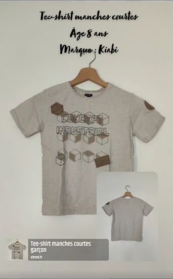 Tee-shirt manches courtes garçon