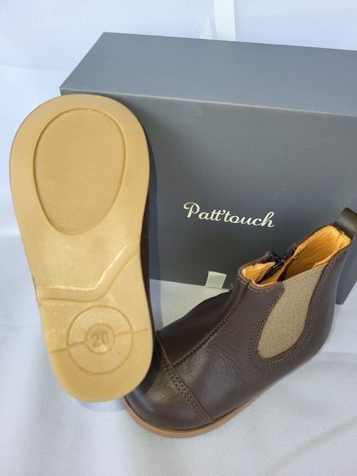 Bottines en cuir marron Point 21 Made in 🇨🇵 - photo numéro 5