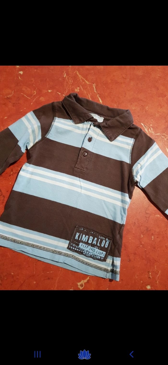 Polo garçon taille 18 mois