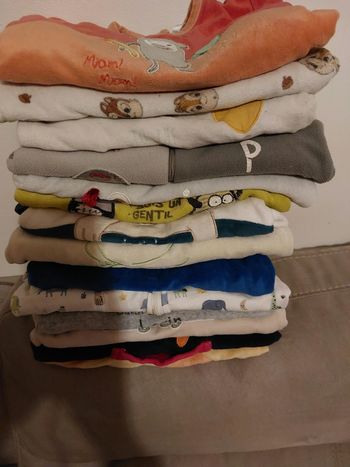 Lot pyjamas 12 mois