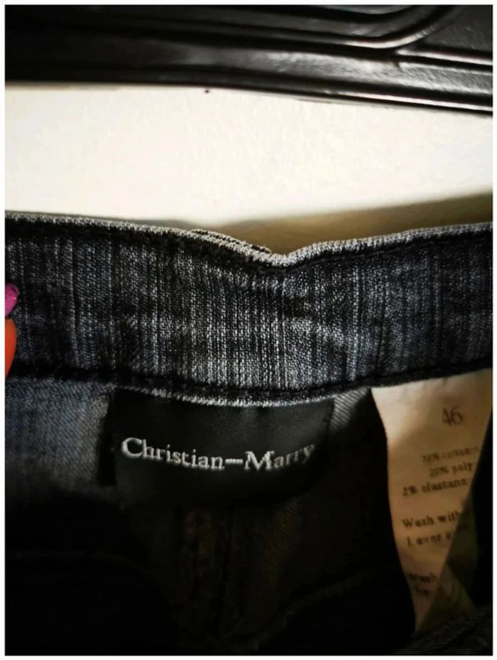 C33 jeans gris Christian - Marry 46 - photo numéro 3