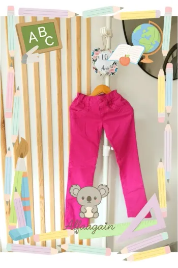 Pantalon rose 10ans