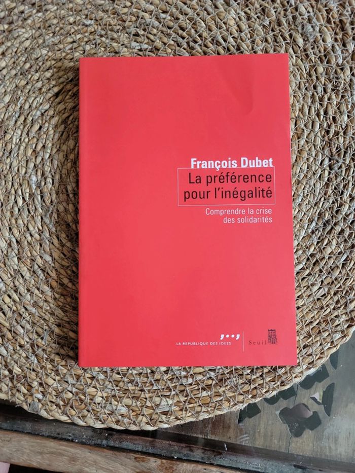 La préférence pour l inégalité