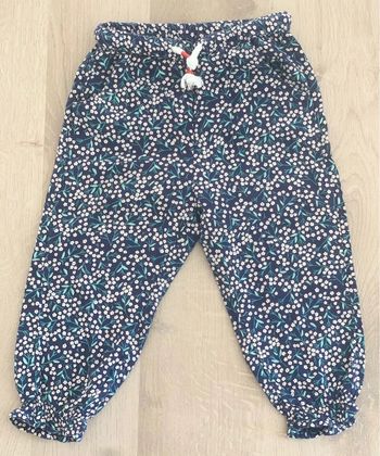 Pantalon H&M mi saison liberty 18/24 mois 92 cm