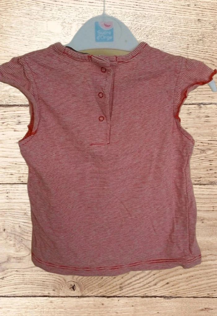 Maillot sans manche taille 12 mois (81cm) en très bon état marque grain de blé - photo numéro 2