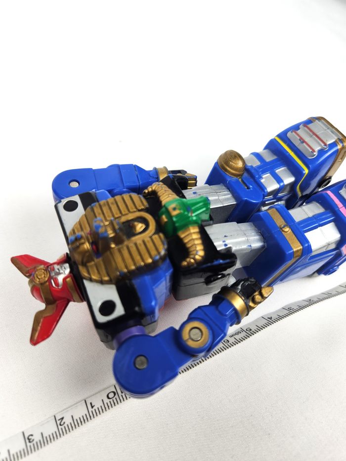 Figurine Power Rangers Zéo Megazord - Bandai 1996 - 12 cm - photo numéro 9