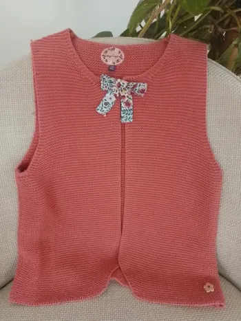 Gilet sans manches fille