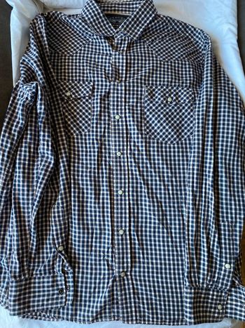 Chemise à carreaux Xl celio