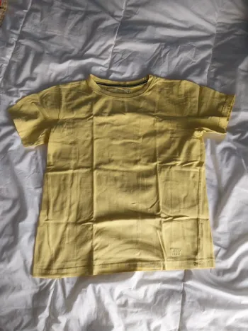 Tee shirt jaune soleil T10A