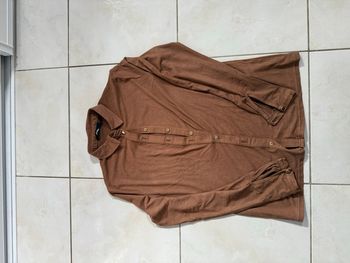 Chemise marron