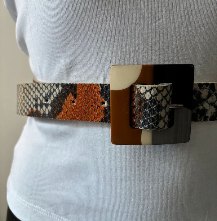 Ceinture en cuir Armand Ventilo - photo numéro 2