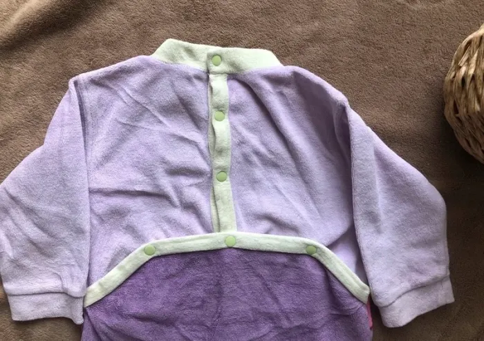 Grenouillère parme violet fille Babygro - photo numéro 6