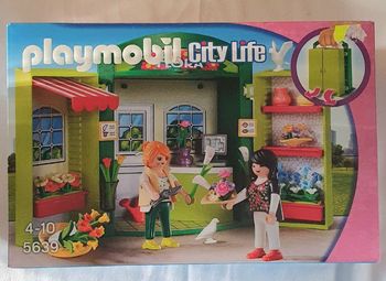 Playmobil boutique fleurs