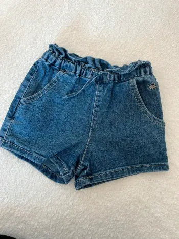 Short en jean benetton 18 mois