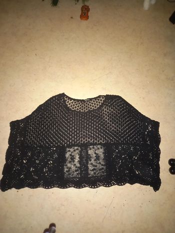 Sur Pull court transparent morgan t.xs