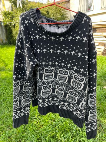 Pull chaud femme