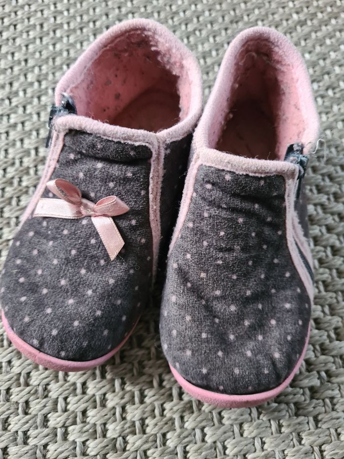 Chausson fille "souris" - T 19 - photo numéro 3