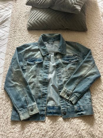 Veste en jean délaver